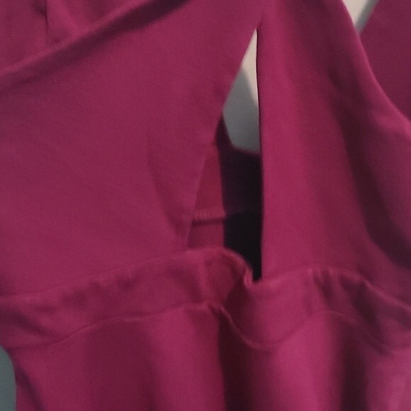 Free People Beach Wine Twist Back Skater Dress - Picture 5 of 5